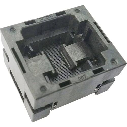 ANDK BGA96 VFBGA96 OPEN TOP burn in socket pitch 1.0mm IC size 11*11mm BGA96 programmer socket BGA96-1.0-TP01NT IC test adapter