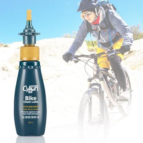 Bike Chain Lubricant Cycling Bike Lubrication Maintenance Oil Bike Lubricating Oil Lube Perfect Accessory for Mountain Bike 60mL