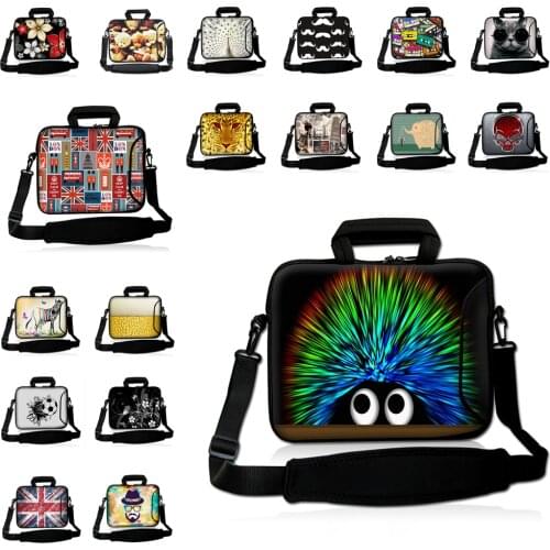 10 inch 12 13 14" 15 17" Laptop Bag Messenger Handle Briefcase Computer Accessories For Macbook Air 13.3 2021 Honor Magicbook 16