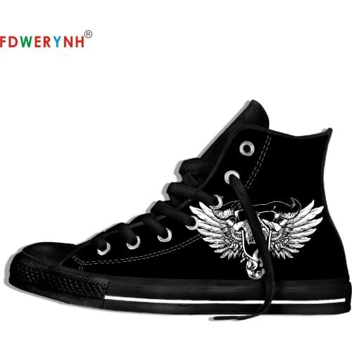 High Top Canvas Mens Casual Shoes Danzig Band Most Influential Metal Bands Of All Time Lightweight Shoes For Women Men