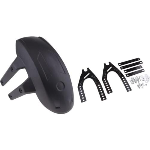 Motorcycle Rear Wheel Fender Splash Mud Guard with Mounting Bracket #001