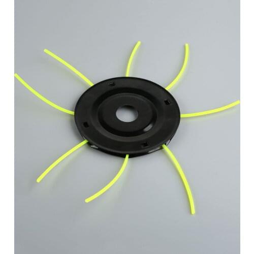 1PC Brush Cutter Metal Grass Trimmer Head +4 Lines Brush Cutter Head Lawn Mower Cutting Line Head for Strimmer Replacement