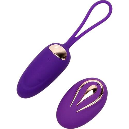 IKOKY Sex Toys for Women Waterproof Clitoris Stimulator USB Rechargeable Wireless Remote Control Vibrating Egg 12 Speeds