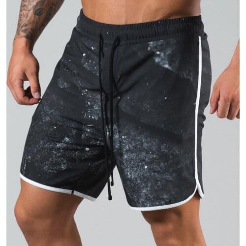 2021 Summer New Mens Sports Fitness Pants Training Fitness Basketball Quick-Drying Mens Breathable Casual Beach Pants