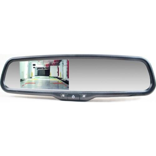 Original 4.3" Inch Parking Rearview Mirror Monitor Car Mounting Bracket And Anti Dazzing Rear View Monitor For Toyota Camry Coro