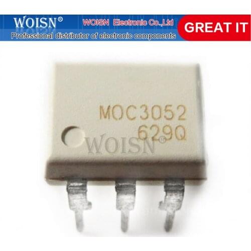 10PCS MOC3052 DIP6 DIP photocoupler new original In Stock