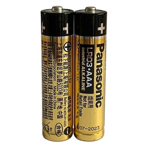 20pcs/lot Panasonic LR03 AAA 1.5V Industrial Alkaline Battery Toys Primary Batteries For Remote Control Mouse Air Conditioner