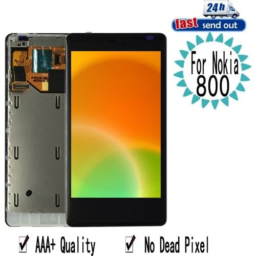 800 LCD For Nokia Lumia 800 LCD Display Touch Screen Digitizer Assembly Replacement For Nokia Lumia800 N800