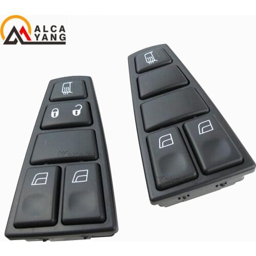 Fast Delivery Car Master Power Window Switch For Volvo Truck VNL FM FH12 High Quality 20752915 20752914