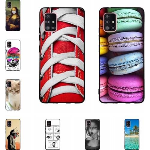 Case For Samsung Galaxy A51 5G A516F Case Cover Soft Silicone Thin TPU Back Shell Cover For Fundas Samsung A51 A516N Phone Cases