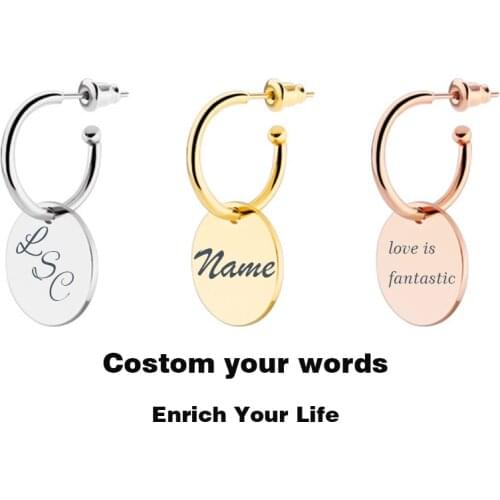 CHITCHAT Women's Gold Earrings