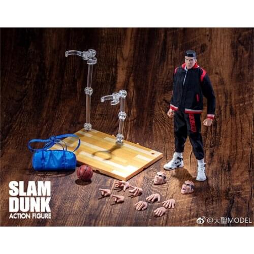 In-Stock Animiation DASHENG Slam Dunk Ryouta Miyagi Hanamichi Sakuragi Winter Sport Suit Action Figure Model Collection Toy PVC