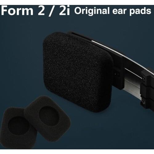 Form 2/2i Square headset ear Pads Foam Earbud sponge Cover headphone eartips replacement headphone earbuds 5*4 CM