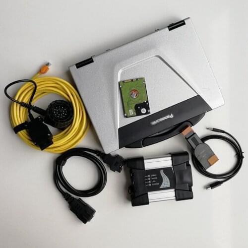 Icom Next with OBD cable for Auto Diagnosis Tool and code Scanner with 1TB HDD Expert Mode and Used ToughBook cf-52