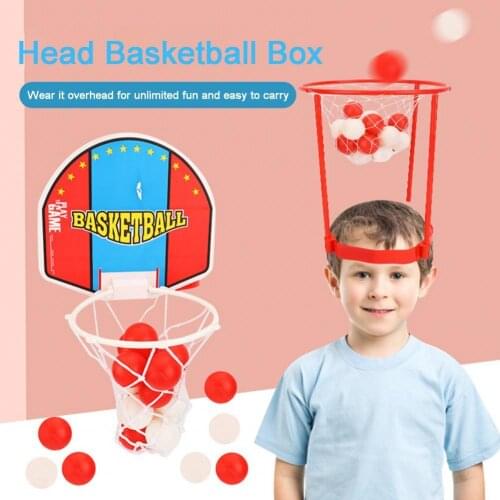 1 Set Good Quality Ball Toy Interactive Exquisite Creative Parent-child Interaction Plastic Headband Hoop Ball Toy for Kids 2021