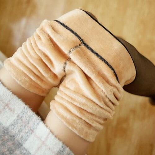 Winter Pantyhose Women Thick Warm Super Elastic High Waist Sexy Women Pantyhose Plus Velvet Skinny Slim Tights