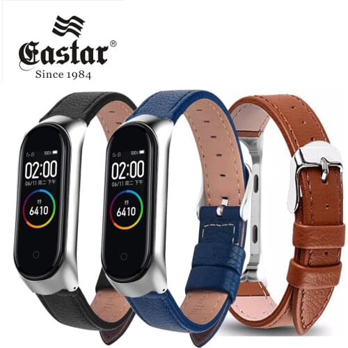 Leather Wrist Bracelet for Xiaomi Mi Band 4 5 6 Sport Strap watch wrist strap For xiaomi mi band 5 bracelet Miband 6 Strap