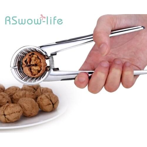 Kitchen Gadgets Zinc Alloy Chestnut Opener Walnut Clip Funnel Creative Walnut Sheller Tool Nutcracker For Kitchen Product