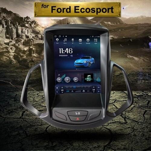 10.4inch Tesla Radio Screen 128GB Rom Multimedia Video Player Carplay For Ford EcoSport 2014 - 2018 Android 10 GPS 2 Din Stereo