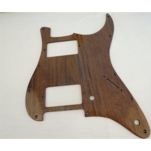 1PCS Nice solid wood of Chinese scholartree GUITAR Pickguard HH
