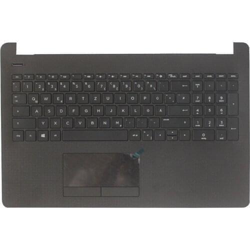 German laptop keyboard for HP 15-bs013DX 15-bs016DX 15-bs015DX 15-bs113DX 15-bs115DX 15-bs038DX Palmrest Upper Cover no touch