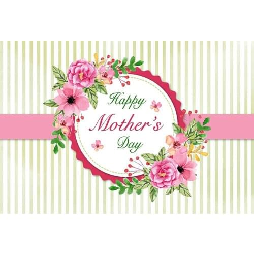 Striped photo-shots background vinyl 2020 Mothers day photography backdrops for photo studio kits background fotografia lv-141