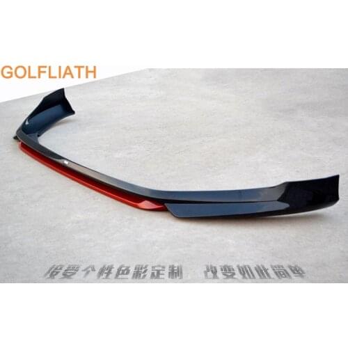 GOFLIATH PP Front Bumper Lip Diffuser for VW golf 7 VII MK7 2014 2015 2016 Car Styling NOT GTI and Rline