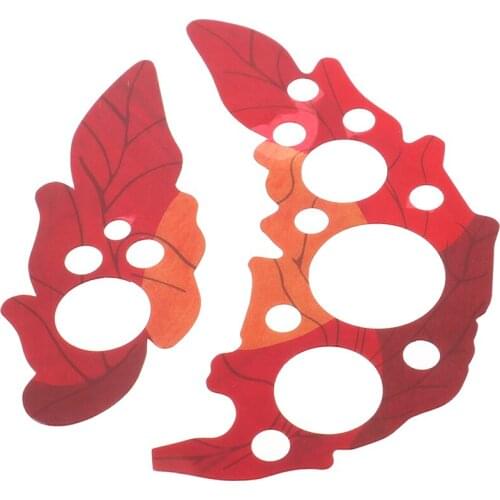 1small and 1big Professional Guitar Pickguard Self-adhesive Pick Guard Sticker Scratch Plate for Acoustic Guitar Instrument