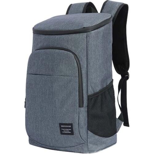 26L leakproof cooler backpack 35 cans thermal meal drinks wine insulated cooler bag large picnic vehicle insulation cool bag