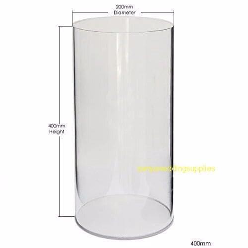 Different size 5pcs)Acrylic cylinder display Round floor display cylinder plinth pedestal acrylic plinth stand senyu1747