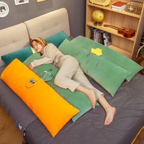 Large Cartoon Dinosaur Plush Stuffed Cloth Doll Long Animal Fruits Pillow Cushion Baby Sleep Doll Children Kid BrithdayGifts