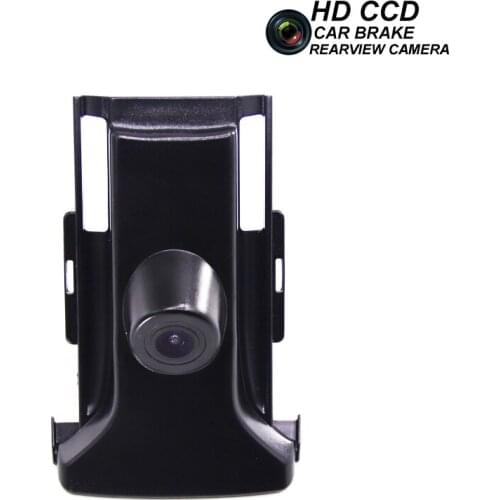 CCD Car Front View Camera For Toyota Land Cruiser Prado 2700 4000 Vehicle Camera Night Vision Waterproof Parking Logo Embedded