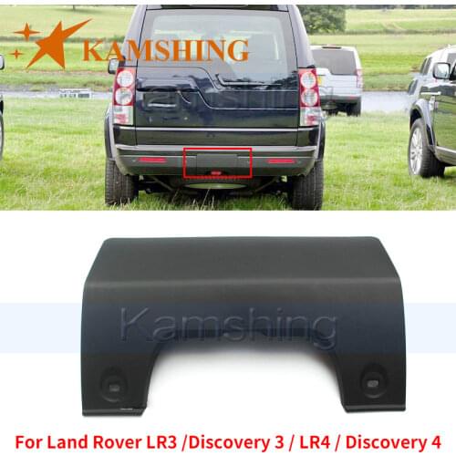 Kamshing For Land Rover LR3 /Discovery 3 / LR4 / Discovery 4 Rear Bumper Trailer Cover Rear Bumper Trim Cover Trailer Hook Cover