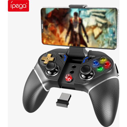 Ipgea New 5 in 1 Gamepad Bluetooth 5.0 2.4G Wireless Game Controller for Nintendo Switch Android iOS Playstation 3 PC Joystick