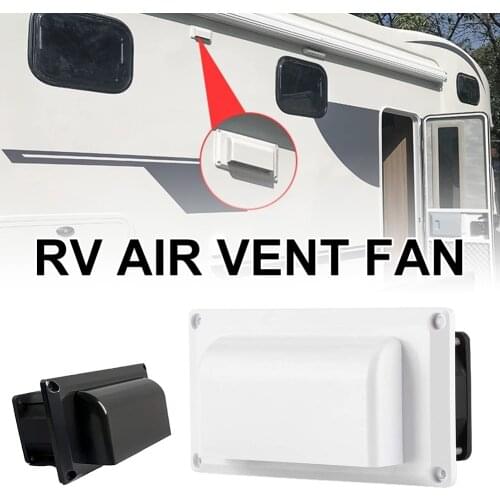 Hot Sale RV Side Air Vent Ventilation Exhaust Fan 12V Cooling Fan for Motorhome Caravan Yacht Trailer Accessories Fast delivery