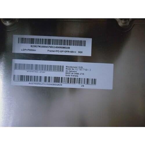 M270DTN01.3 M270DTN01.5 LCD screen 2560*1440 144HZ For Dell S2716DG game monitor