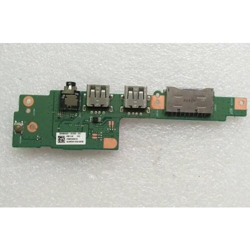 Original For ASUS K501 K501LX K501LB K501U K501UX K501UW Laptop Audio USB 2.0 IO Board Interface Board JACK Board tested ok