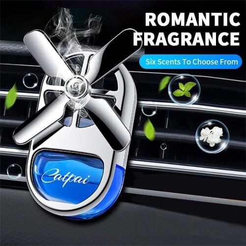 Car Air Freshener Perfume Fragrance Essential Oil Air Vent Clip Diffuser Freshener Auto Interior Decor Ornament Car Accessories
