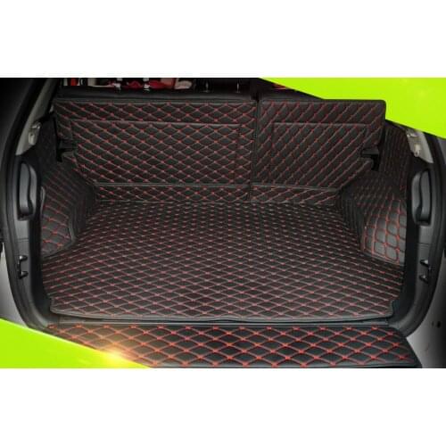 Full Covered Customized Car Trunk Mats for 2017year Renault Captur Koleos Kadjar Waterproof Durable Carpets for Captur Koleos
