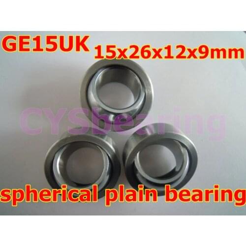 GE15UK GE15C radial shaft spherical plain bearing with self-lubrication