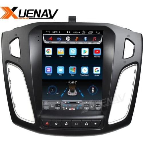 Touch Screen 10.4 Inch Android System Car GPS Navigation For-Ford Focus 2012-2016 Auto Radio Stereo Multimedia Player