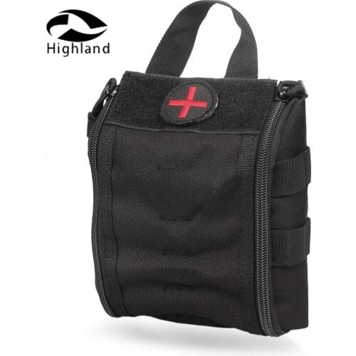 Tactical Molle Pouch 800D Nylon Utility First Aid EDC Patch Bag