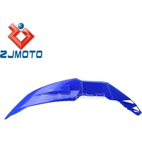 Universal Motorcycle Dirt Bike Daul Sport Blue Front Fender Motocross Front Mud Guard For Yamaha WR YZ YZF TTR 200 230 250 450