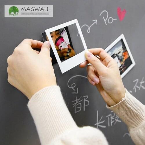 Magwall iron small photo frame new color arrive magnetic removable picture frame