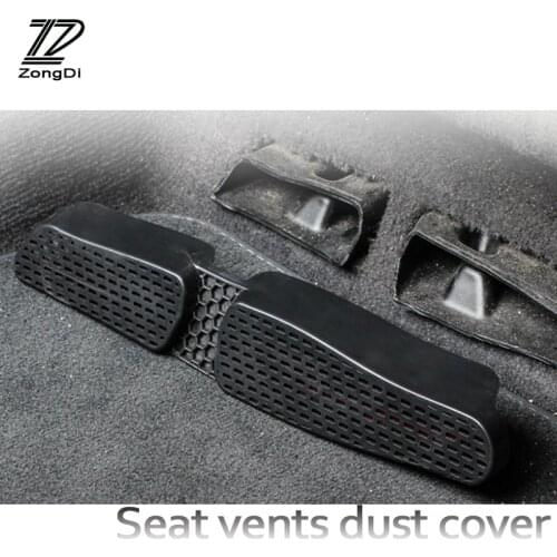 ZD 2pcs For VW Volkswagen Golf 7 MK7 Passat B8 3G 2013 2014-2016 2017 2018 car seat air conditioner air outlet protective cover