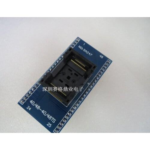 Opentop 100%New&Original NO.SA247 TSOP48-DIP48 IC Burning seat Adapter testing seat Test Socket test bench in stock