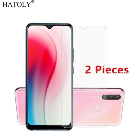 2PCS Vivo Y17 Glass Vivo Y17 Tempered Glass Film 9H HD Thin Protective Phone Screen Protector Tempered Glass for Vivo Y17