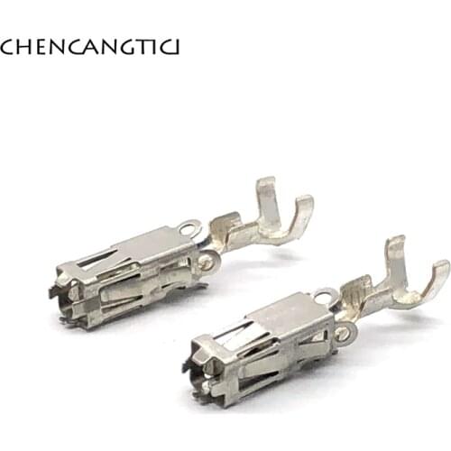 20 Pcs Female Auto Wire Crimping Terminal Connector Metal Pins For VW BMW Audi Toyota Motorcycle 7814125-1