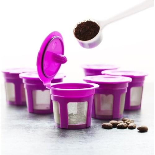 3-pack Reusable K Cups Kcups Coffee Filters Refillable Coffee Capsule For Keurig 2.0 1.0 K550/K560