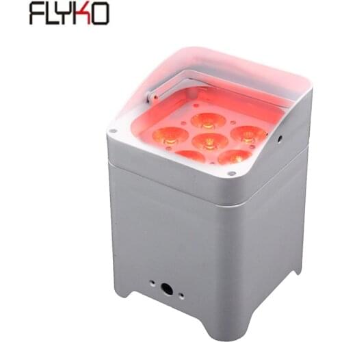 6x18w the newest product led battery par light RGB 6in1 for bar party night club